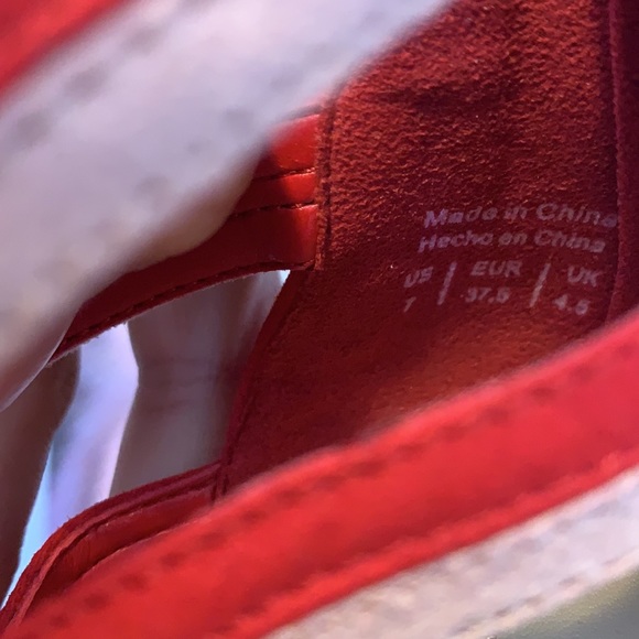 New Aldo red sexy red and pink high heels - Picture 5 of 5